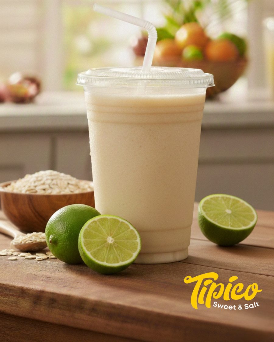 Limón con Avena — Dominican lemon-and-oat natural drink